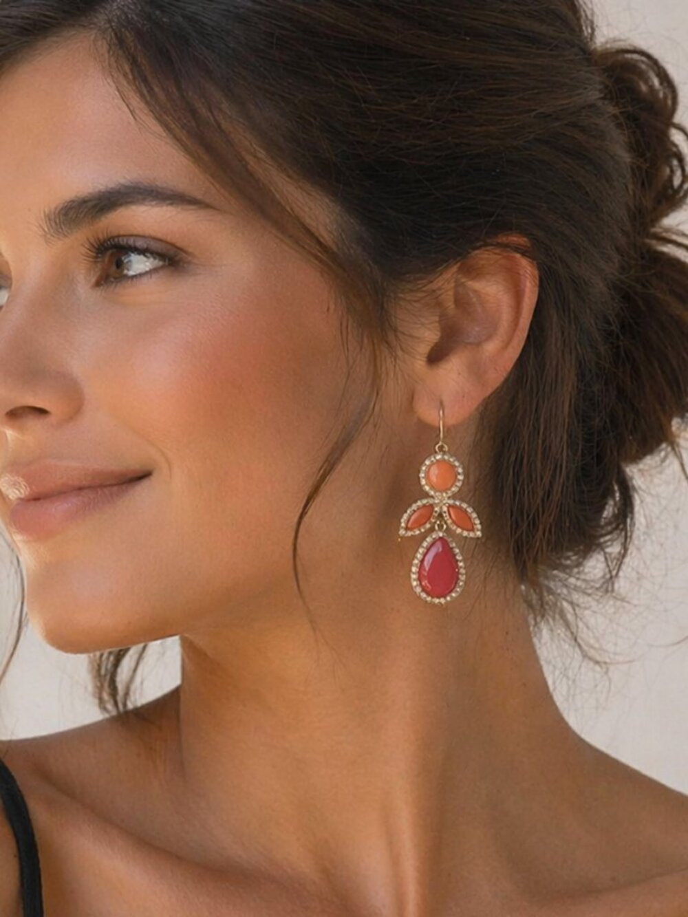 Drop earring perfect for summer